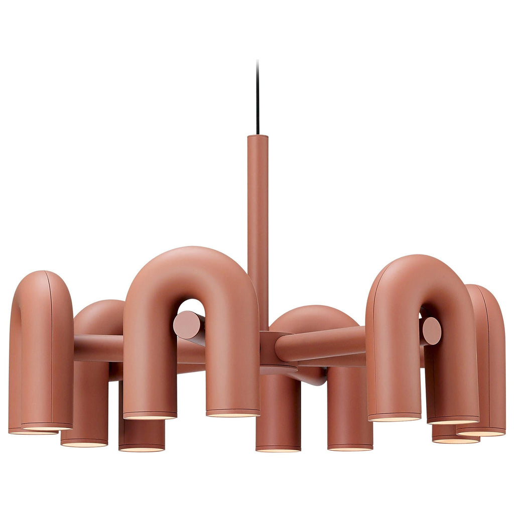 U-Shape LED Chandelier | Adjustable, Multi-Head Design for Modern Indoor Spaces