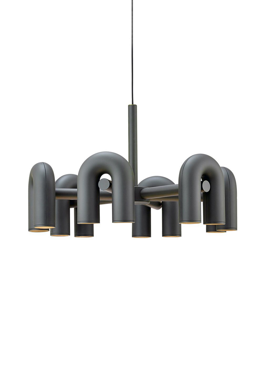 U-Shape LED Chandelier | Adjustable, Multi-Head Design for Modern Indoor Spaces