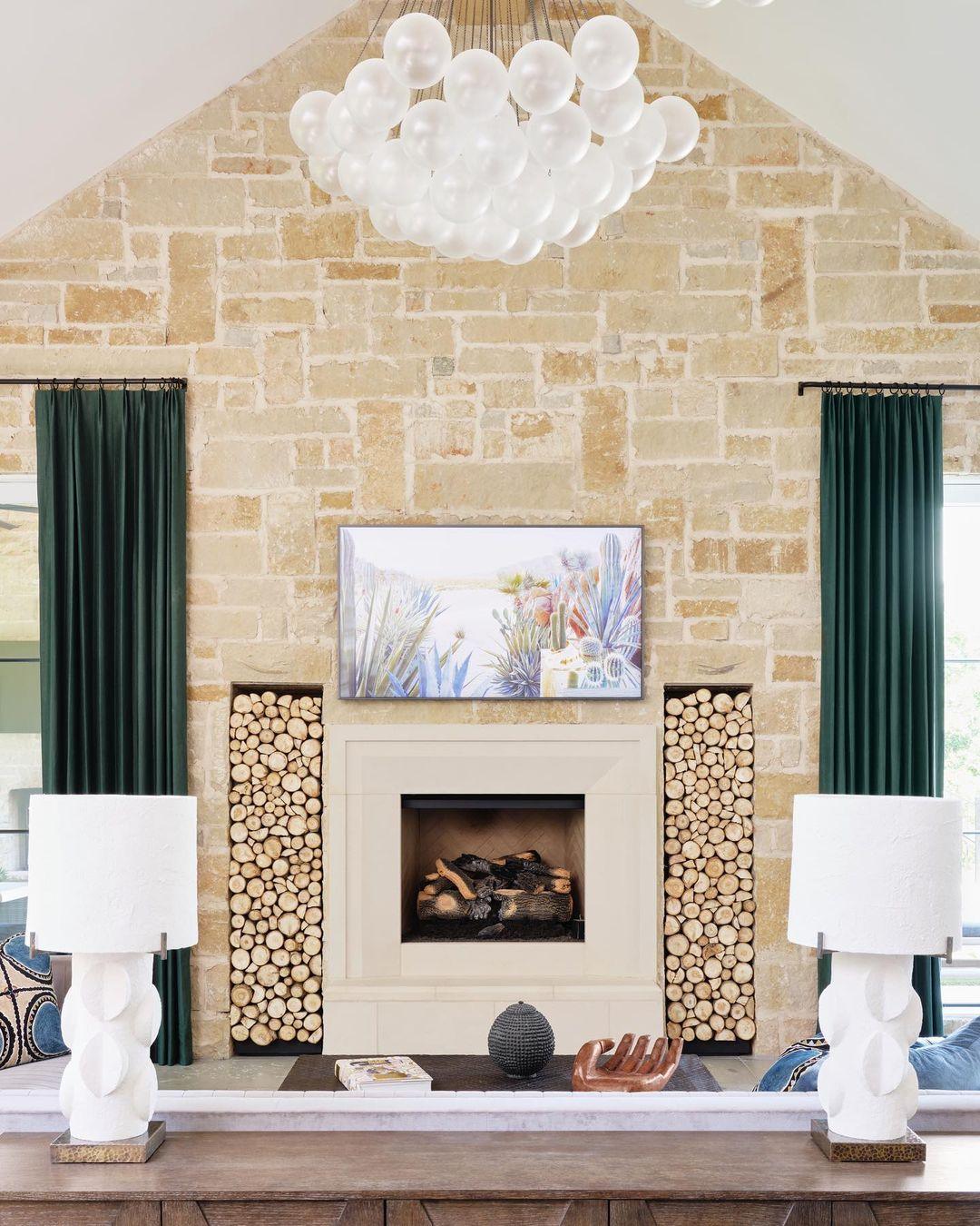 LED Bubble Chandelier Light Fixture - Modern Round Pendant for Dining Room & Living Room Decor