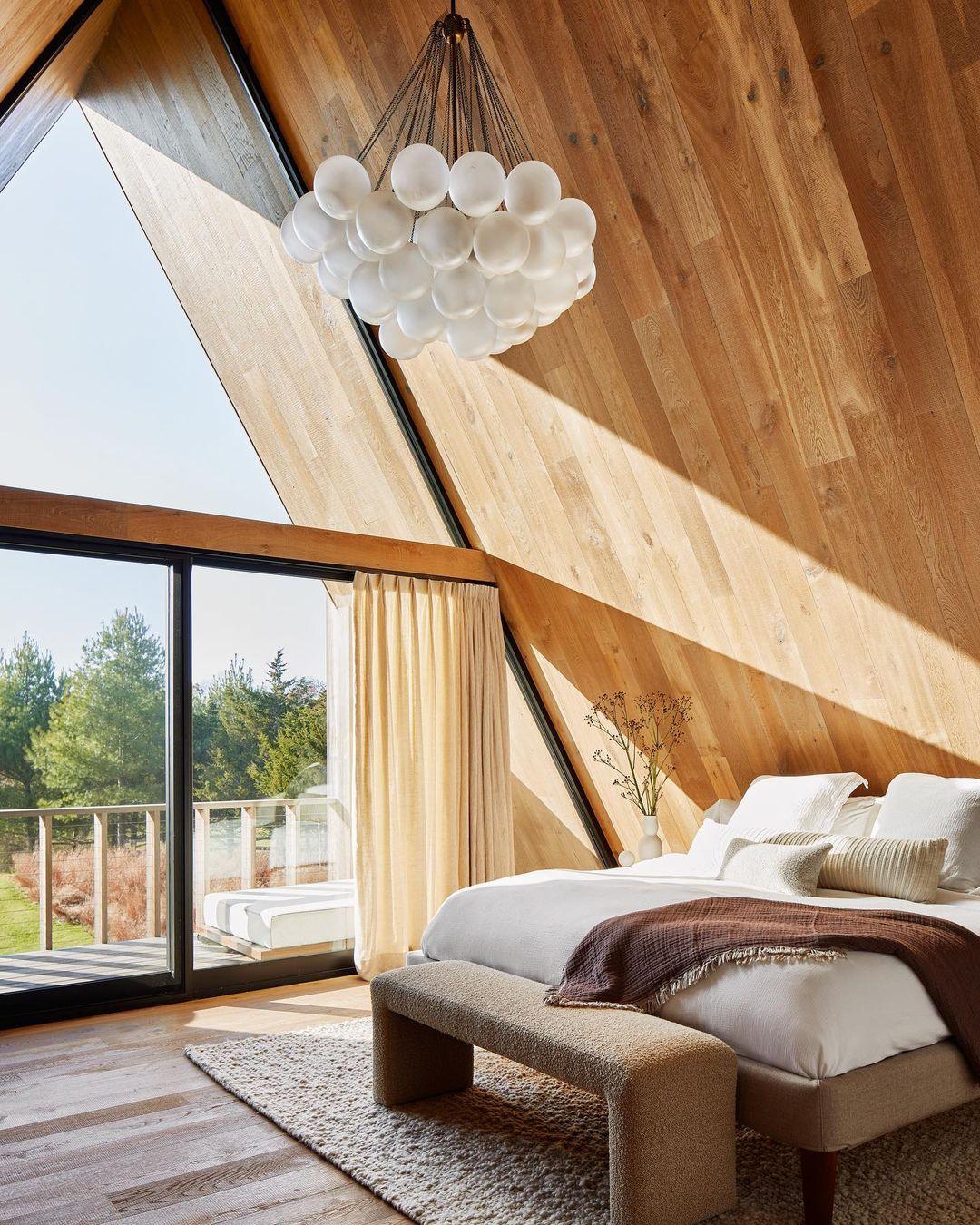 LED Bubble Chandelier Light Fixture - Modern Round Pendant for Dining Room & Living Room Decor