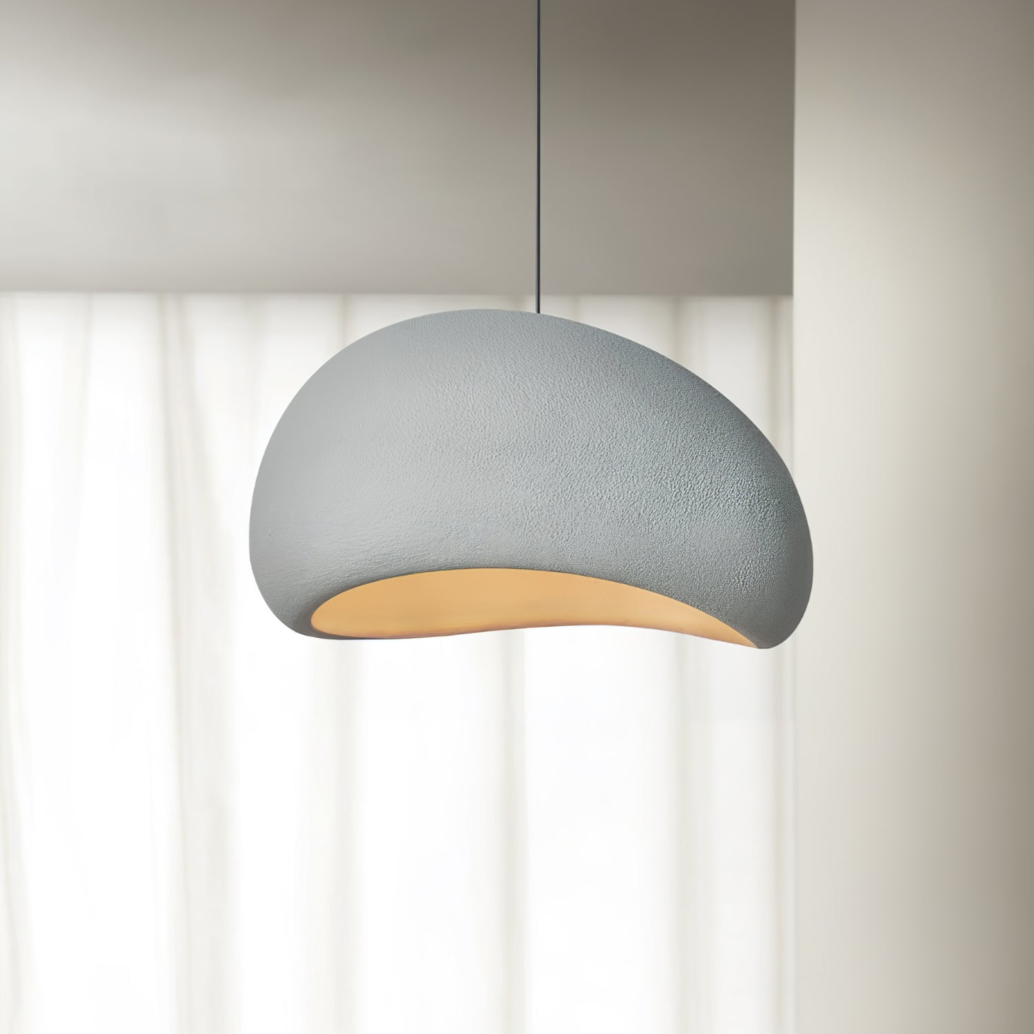 LED Cloud Pendant Light - Modern White Fixture for Living Room & Dining Room Lighting