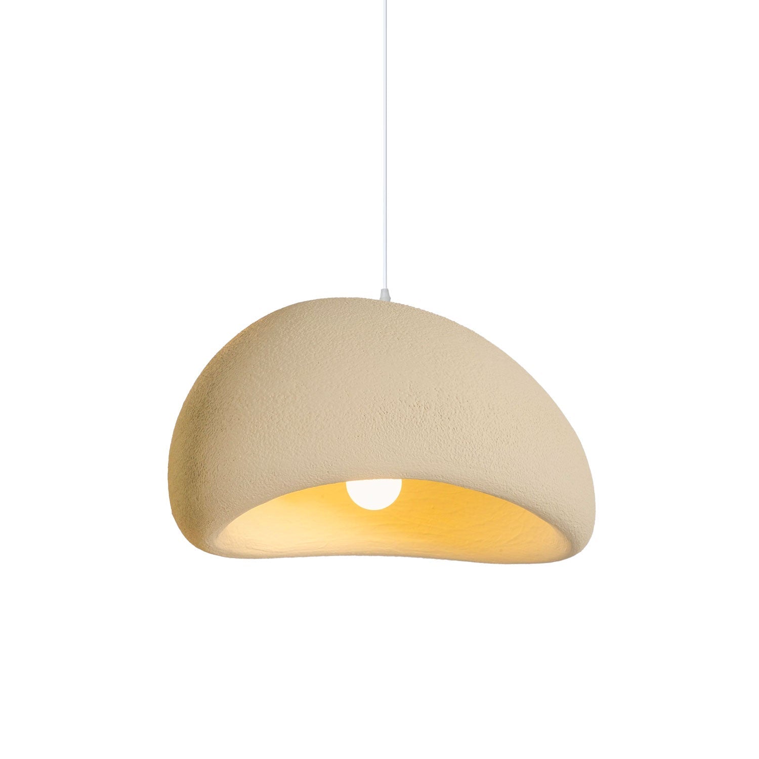 LED Cloud Pendant Light - Modern White Fixture for Living Room & Dining Room Lighting