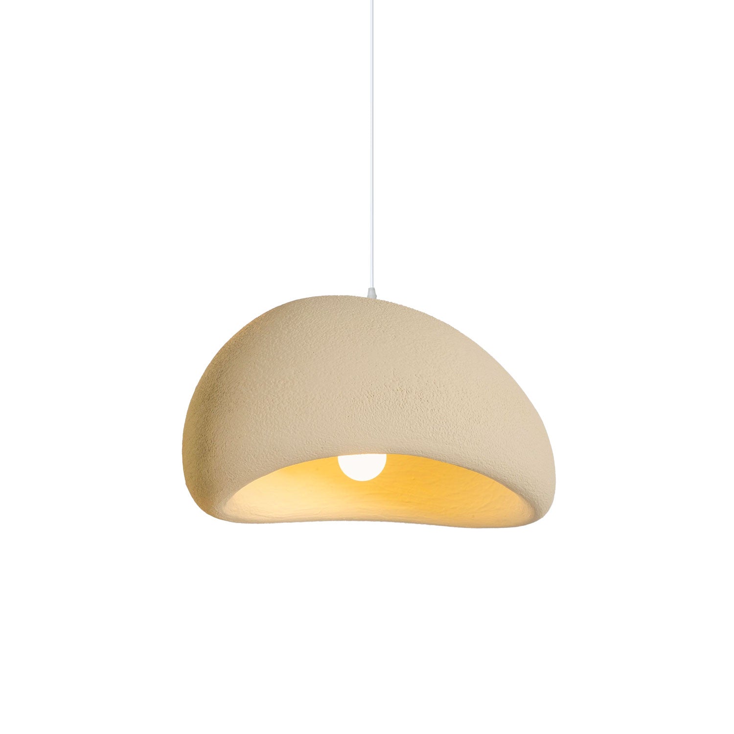 LED Cloud Pendant Light - Modern White Fixture for Living Room & Dining Room Lighting