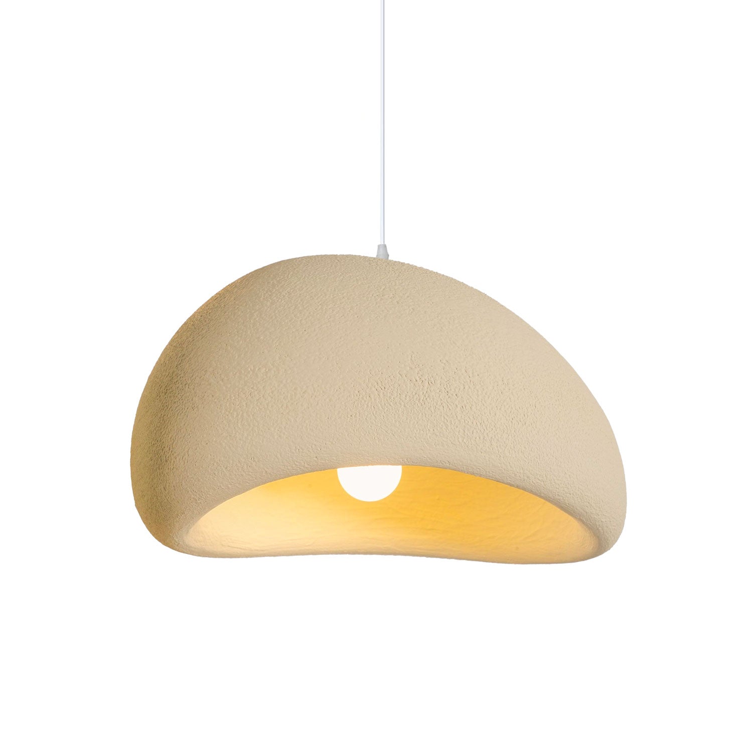 LED Cloud Pendant Light - Modern White Fixture for Living Room & Dining Room Lighting