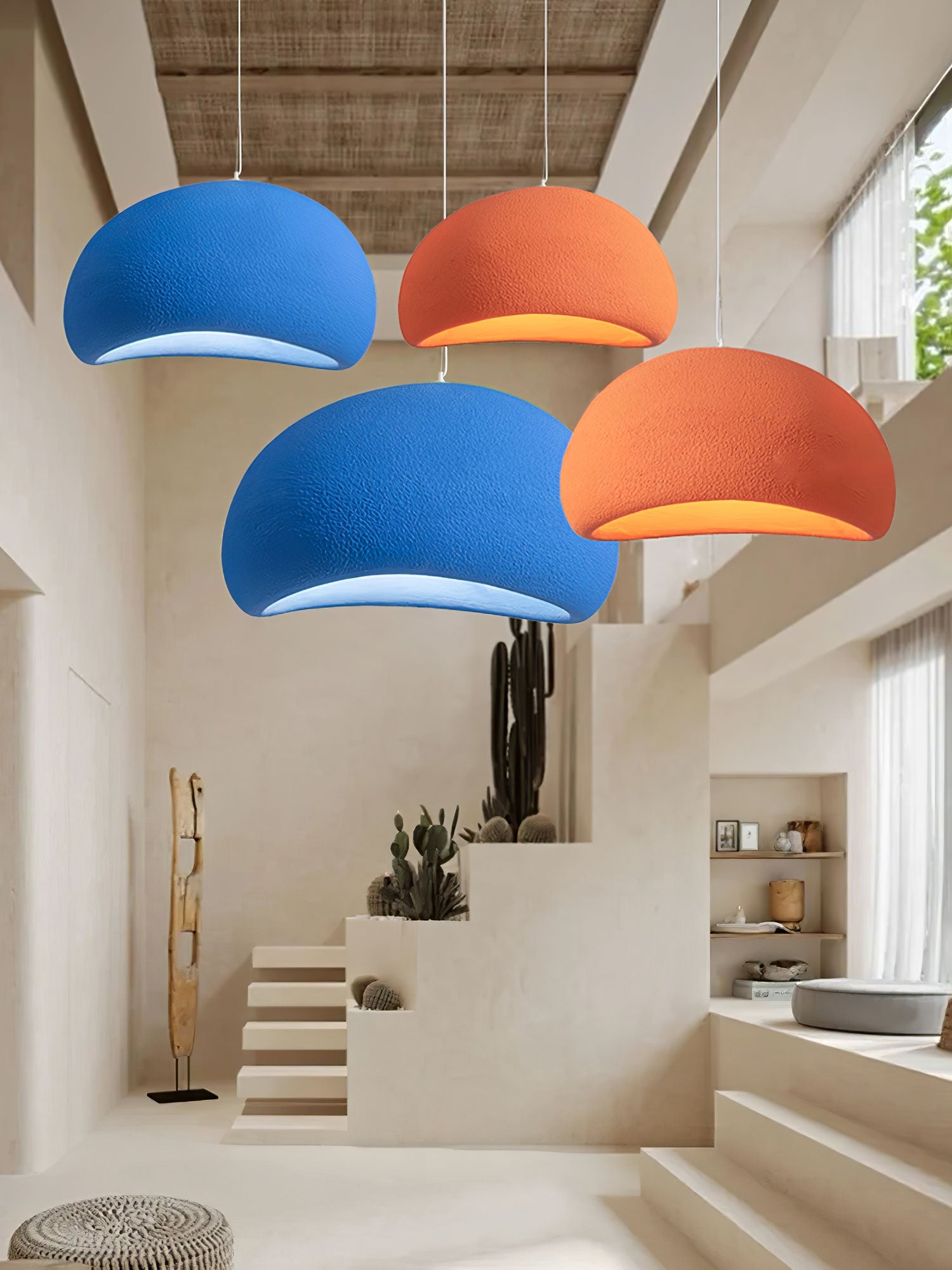 LED Cloud Pendant Light - Modern White Fixture for Living Room & Dining Room Lighting