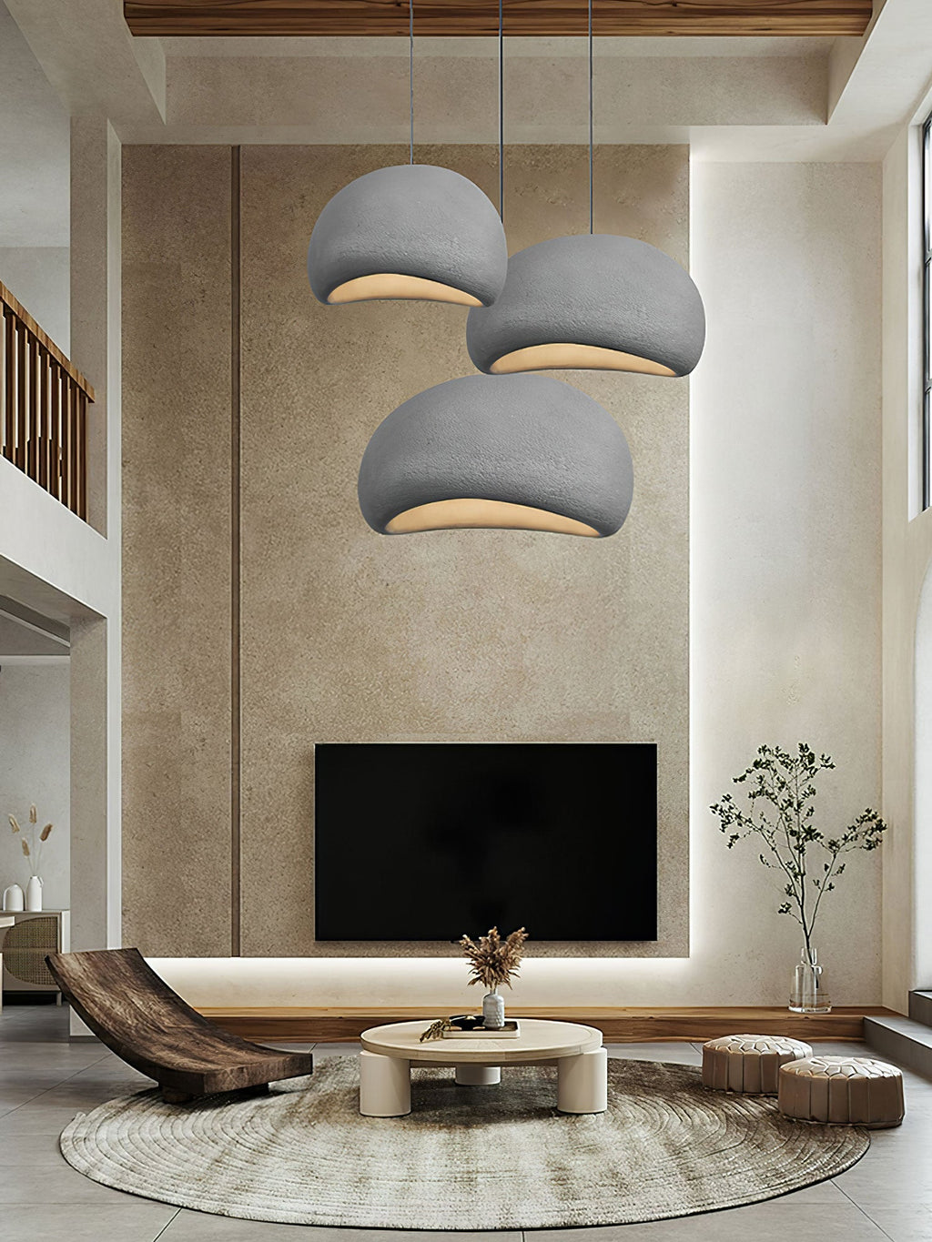 LED Cloud Pendant Light - Modern White Fixture for Living Room & Dining Room Lighting