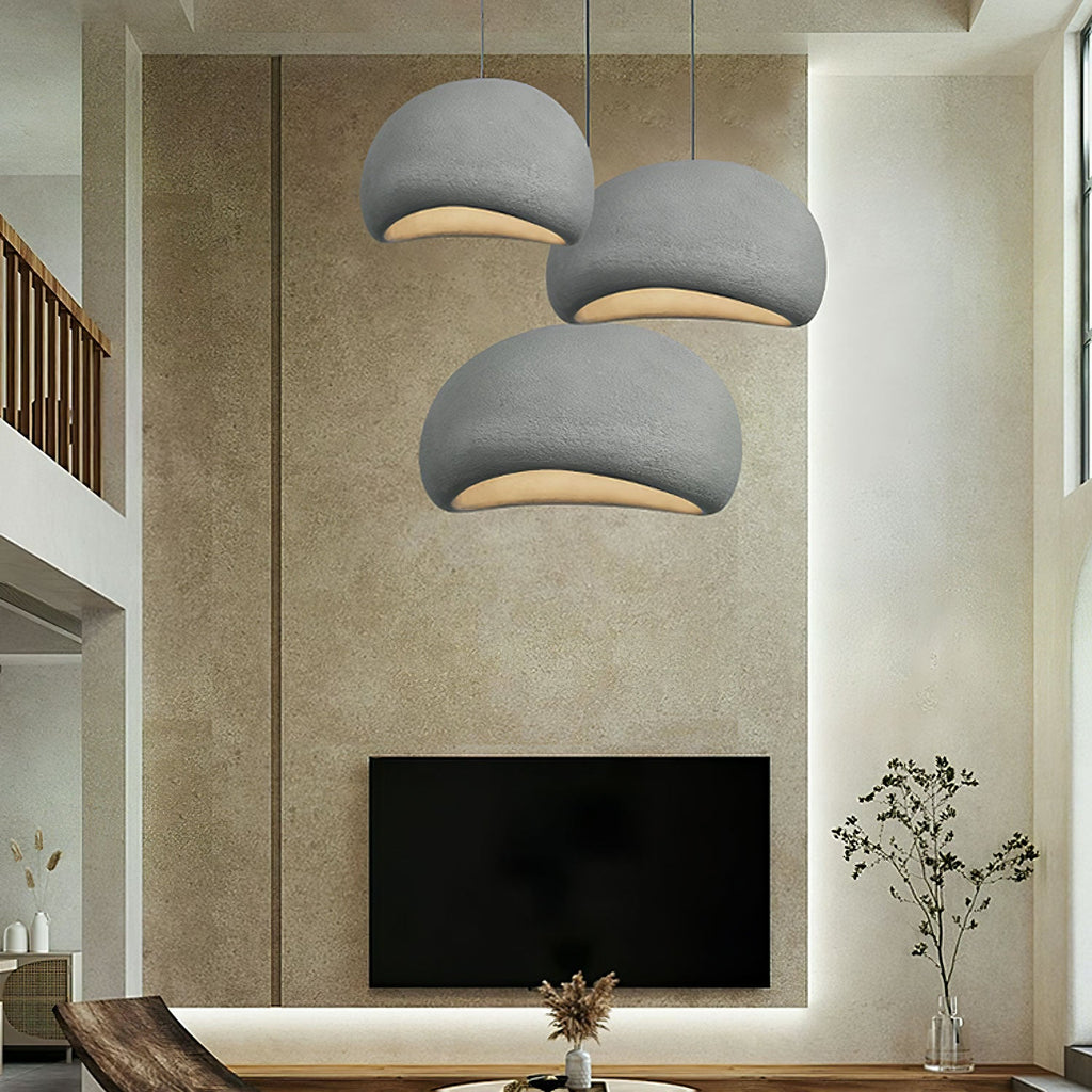 LED Cloud Pendant Light - Modern White Fixture for Living Room & Dining Room Lighting
