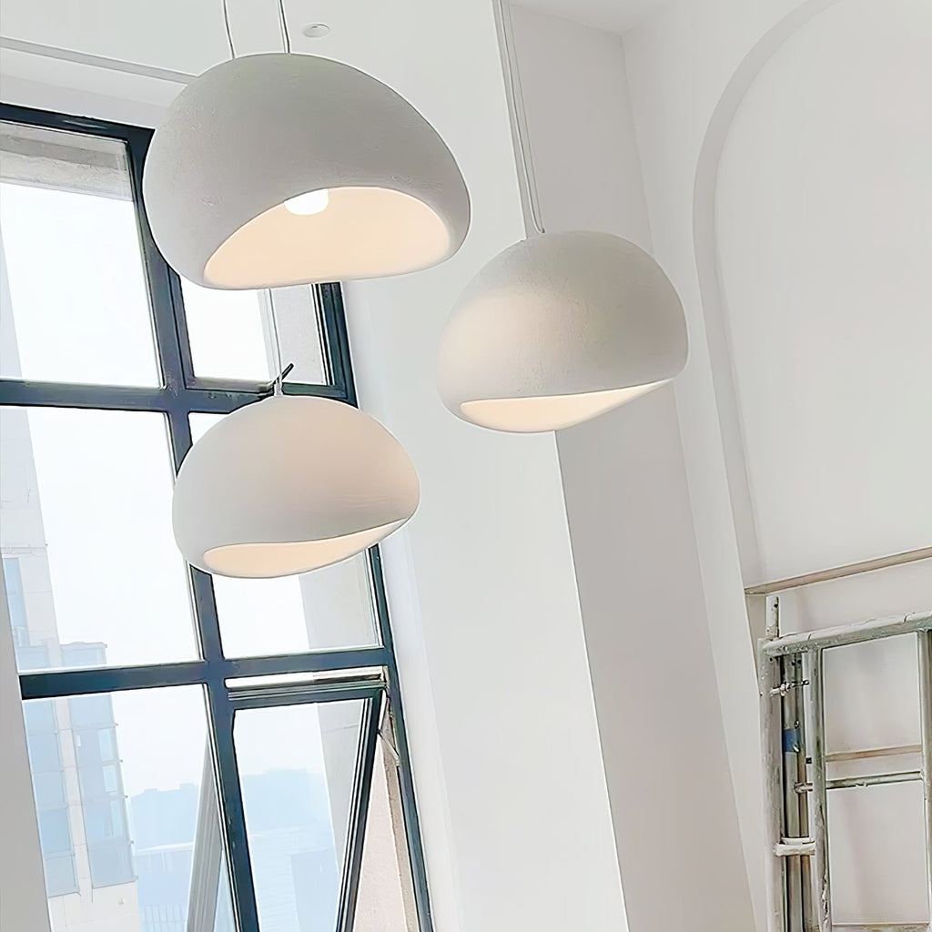 LED Cloud Pendant Light - Modern White Fixture for Living Room & Dining Room Lighting