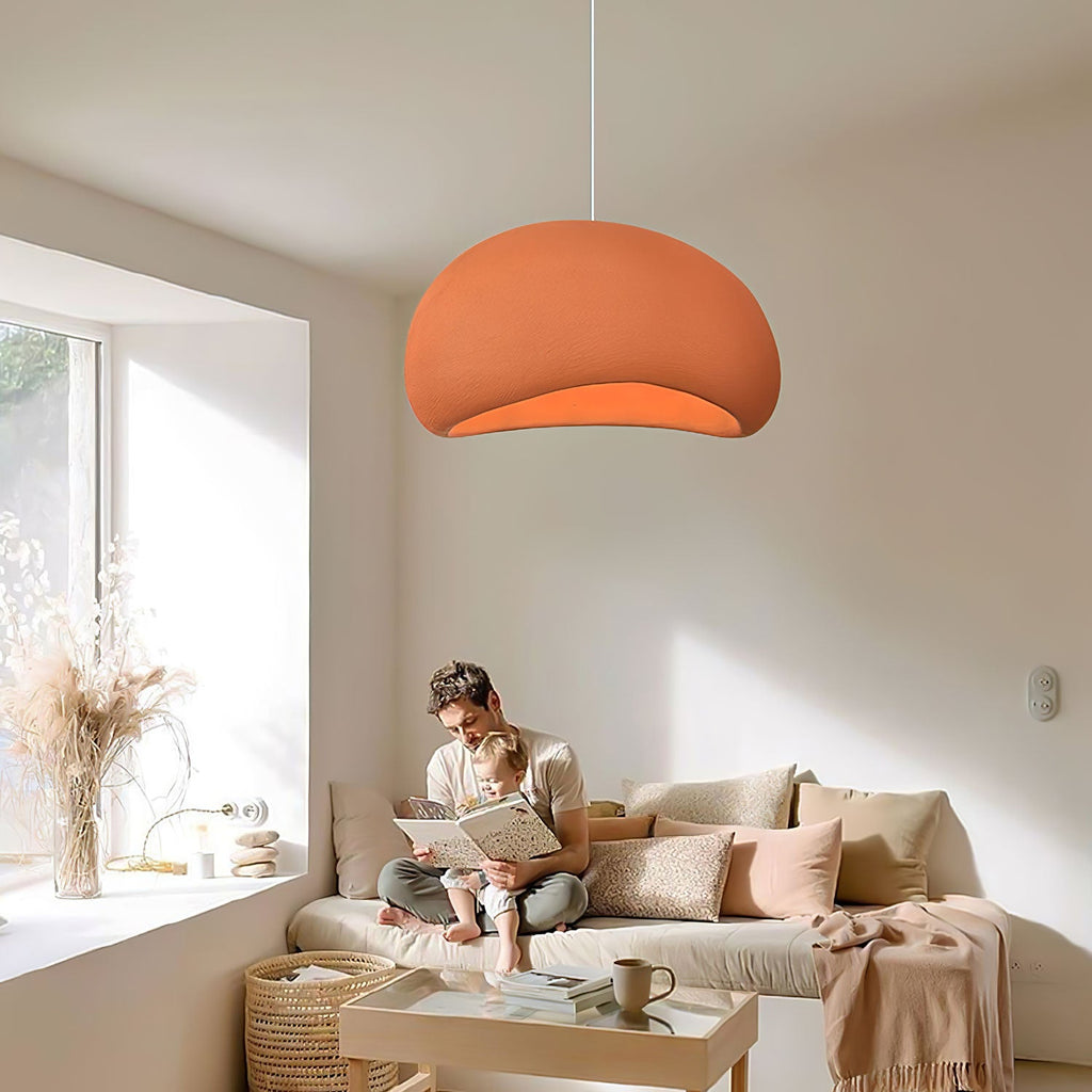 LED Cloud Pendant Light - Modern White Fixture for Living Room & Dining Room Lighting