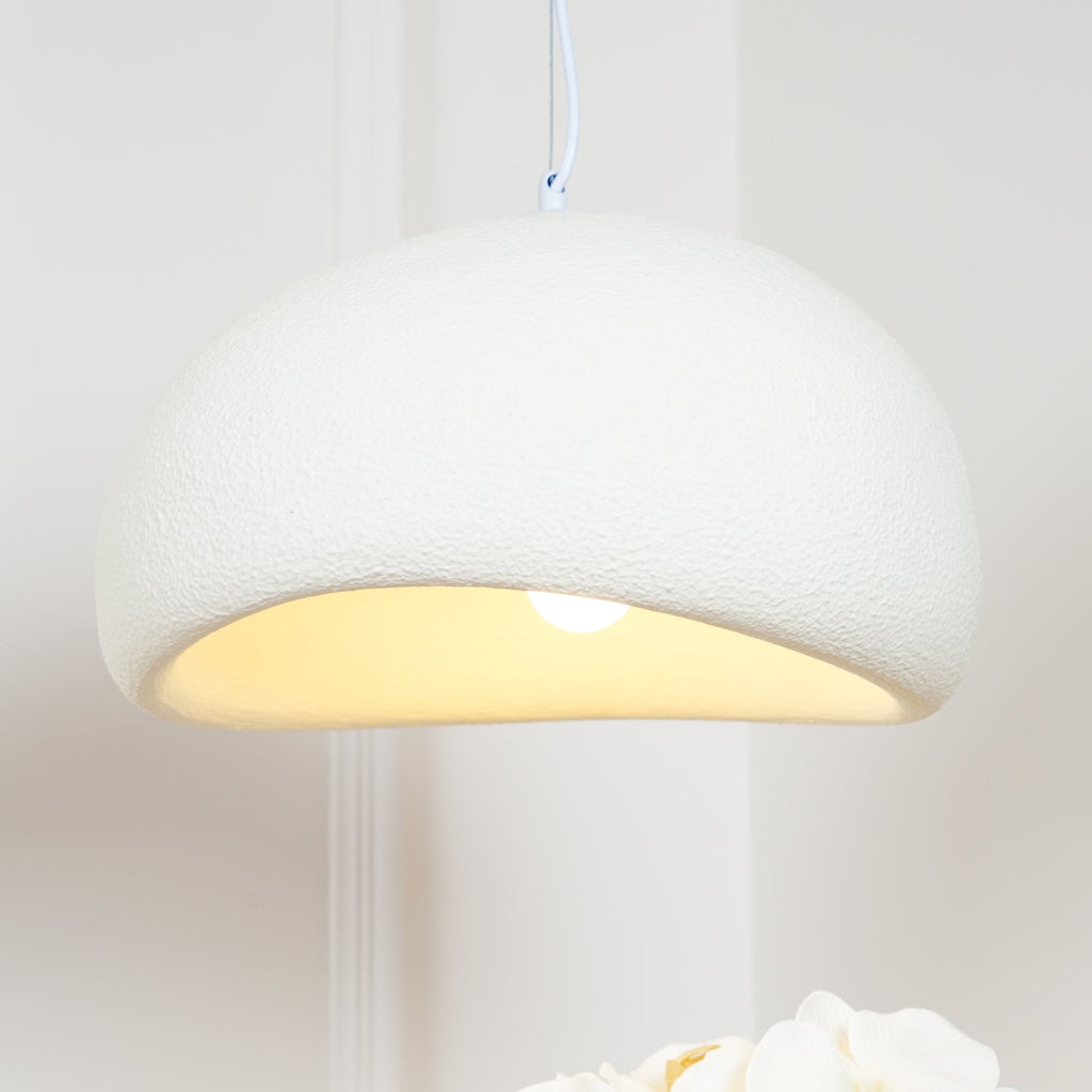 LED Cloud Pendant Light - Modern White Fixture for Living Room & Dining Room Lighting