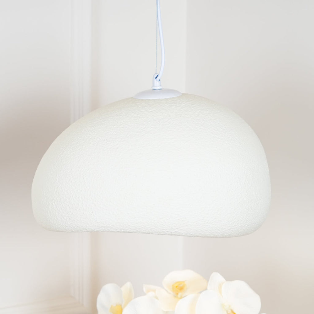 LED Cloud Pendant Light - Modern White Fixture for Living Room & Dining Room Lighting