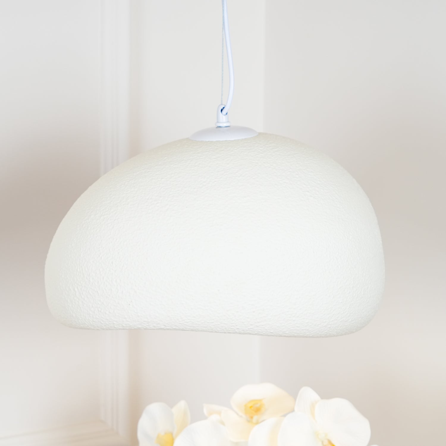 LED Cloud Pendant Light - Modern White Fixture for Living Room & Dining Room Lighting