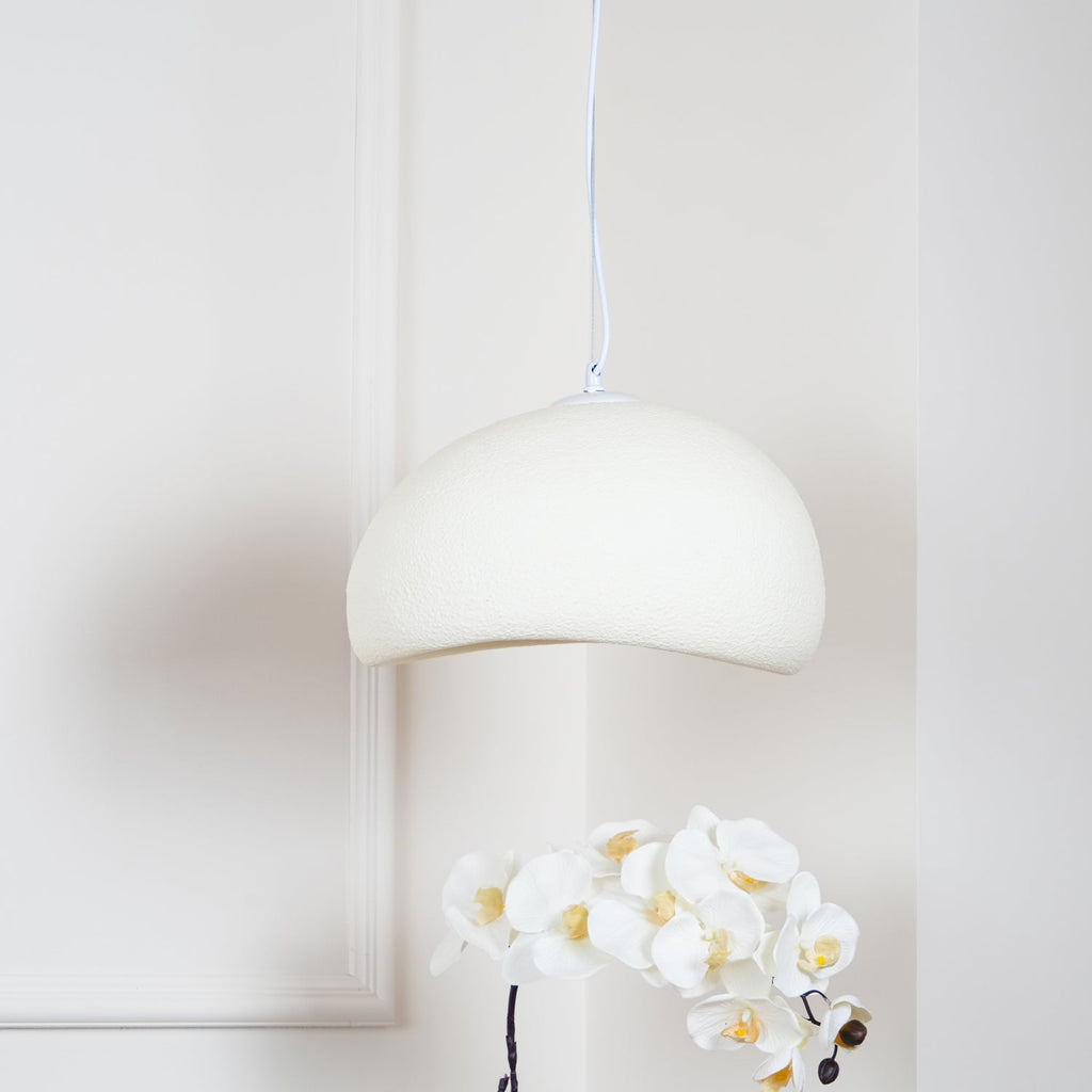 LED Cloud Pendant Light - Modern White Fixture for Living Room & Dining Room Lighting