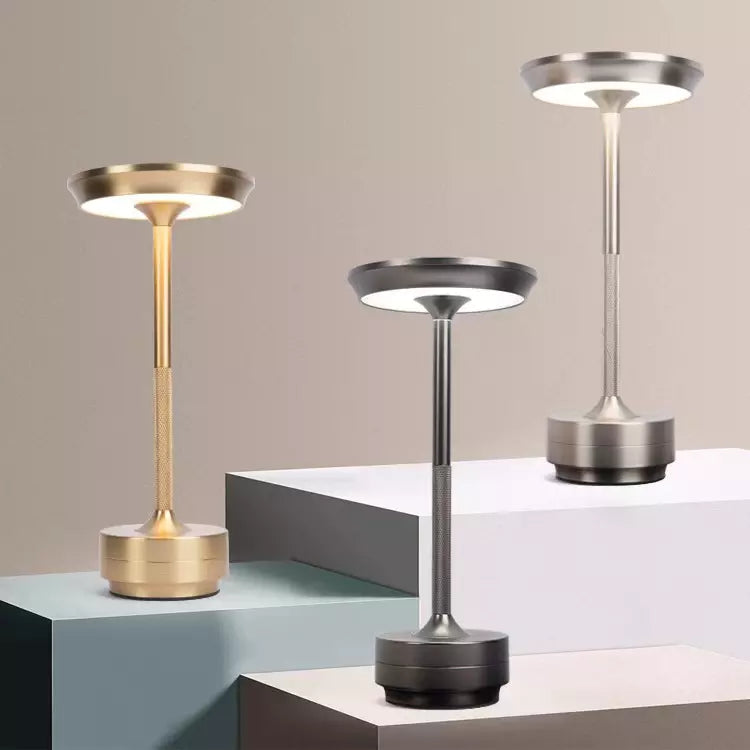 LED Table Lamp with Adjustable Brightness - Modern Design for Living Room & Bedroom Use