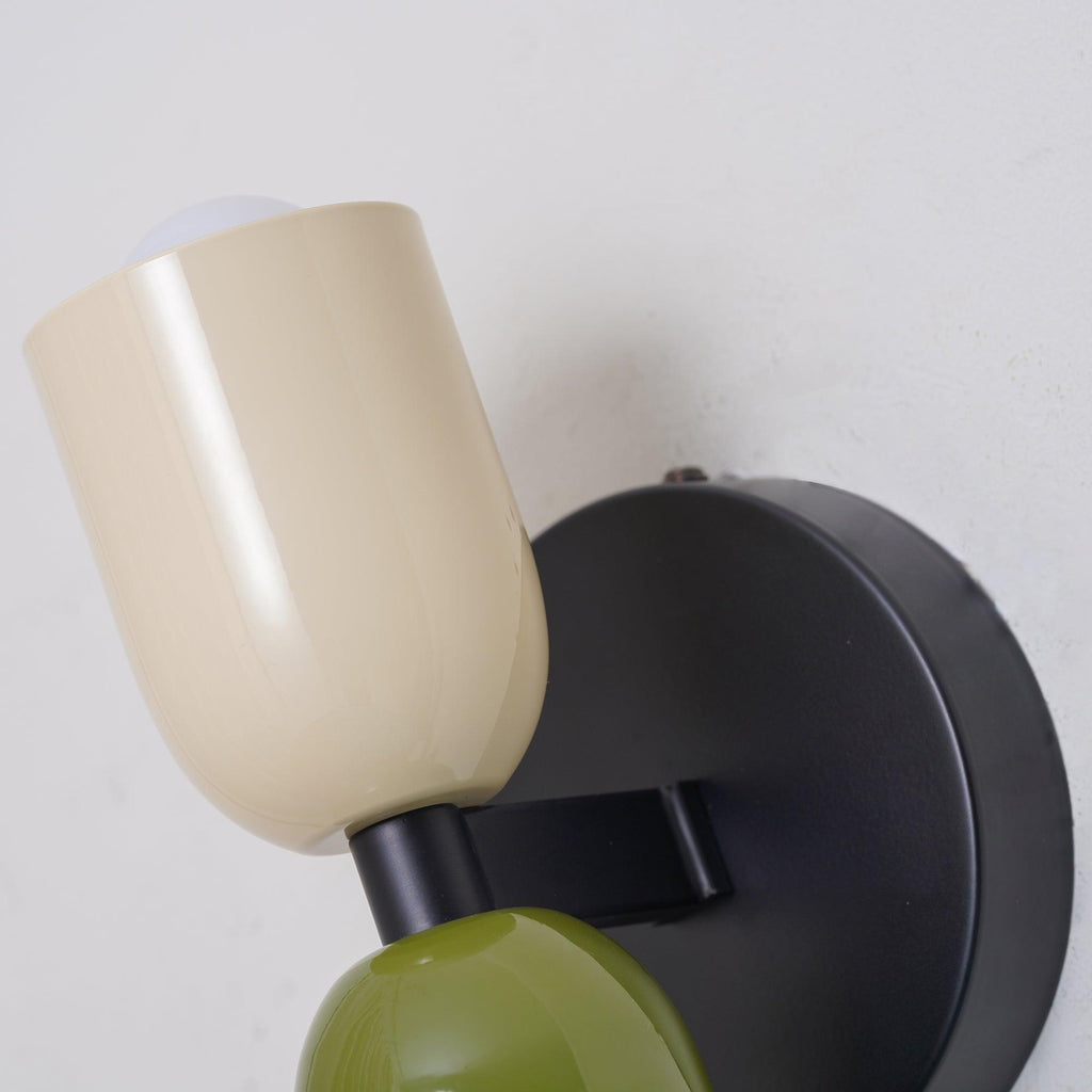 Double Wall Lamp | LED, Metal Construction & Adjustable Upward/Downward Light for Indoor Use
