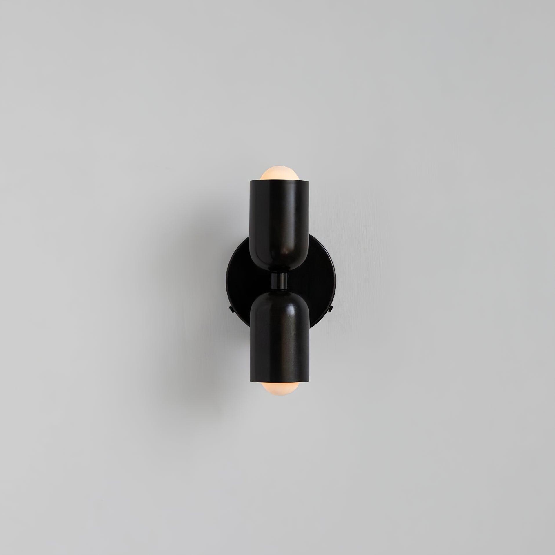 Double Wall Lamp | LED, Metal Construction & Adjustable Upward/Downward Light for Indoor Use