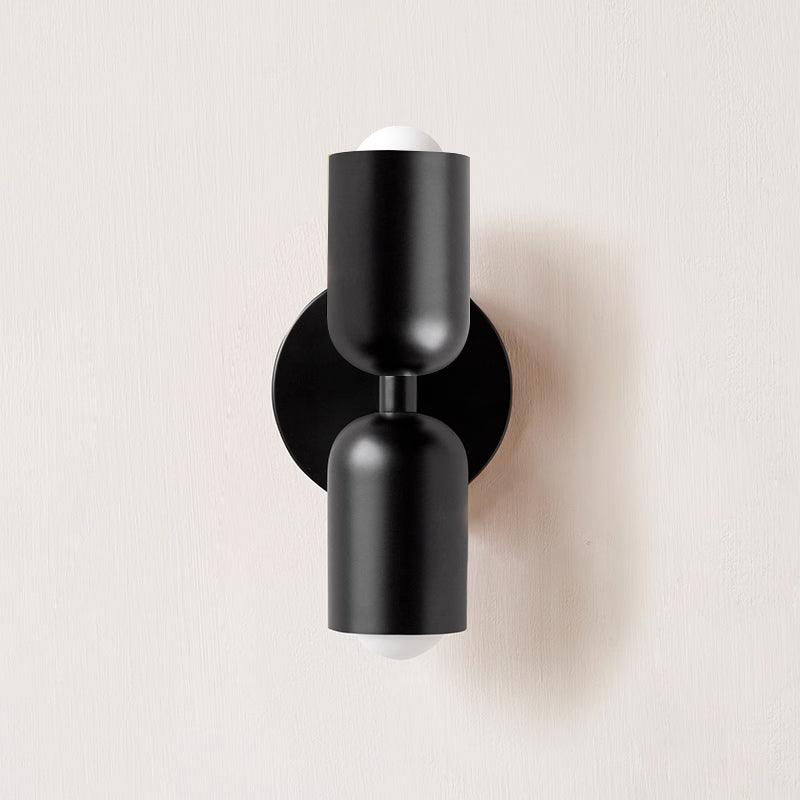 Double Wall Lamp | LED, Metal Construction & Adjustable Upward/Downward Light for Indoor Use