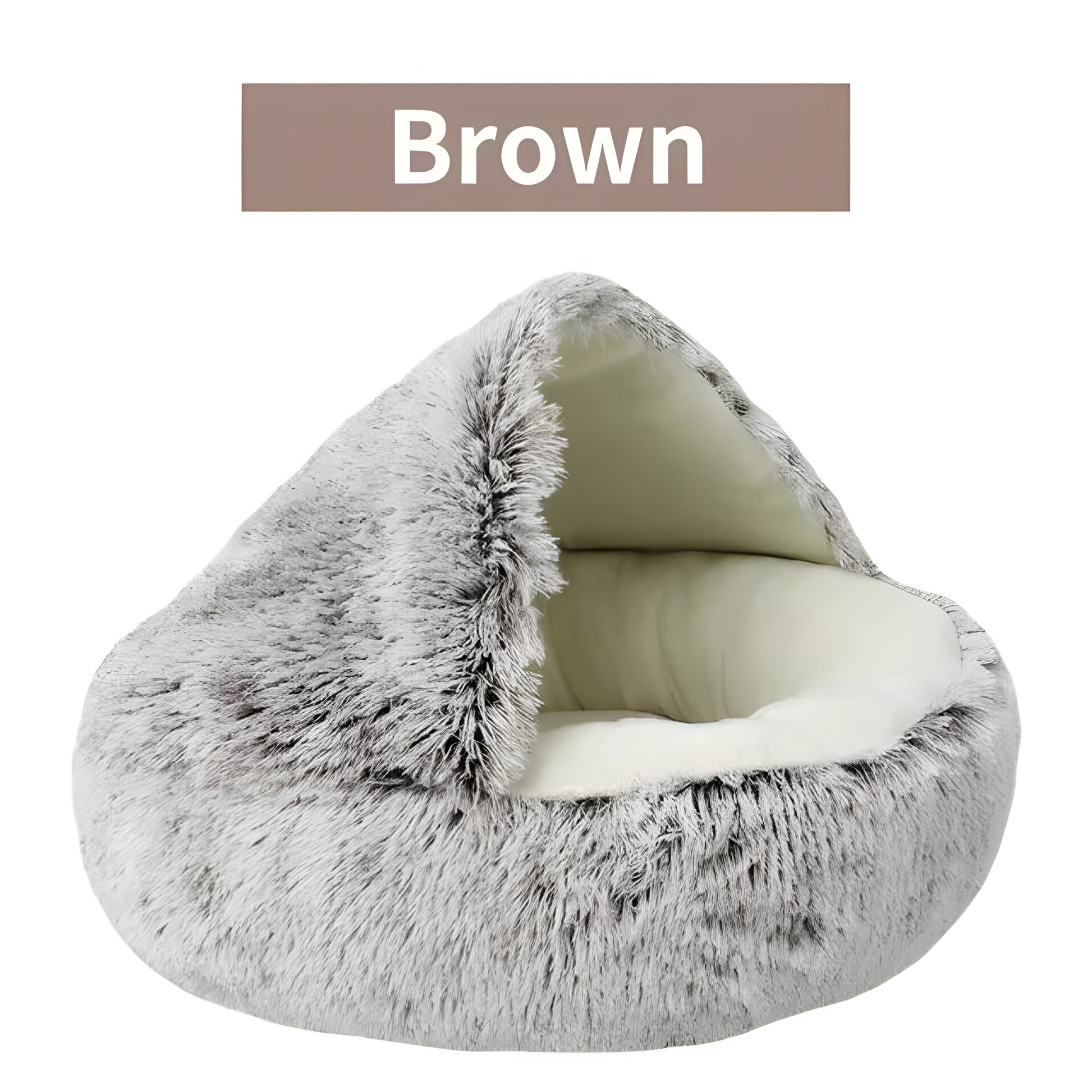 Sack Dog Bed with Roof: Warm, American-Made Cozy Nook for Puppies and Calming Cat Beds