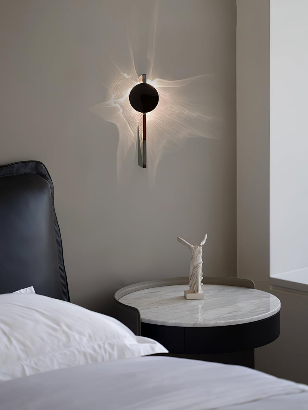 LED Wall Lamp with Creative Light and Shadow Design for Modern Home Decor & Ambient Lighting