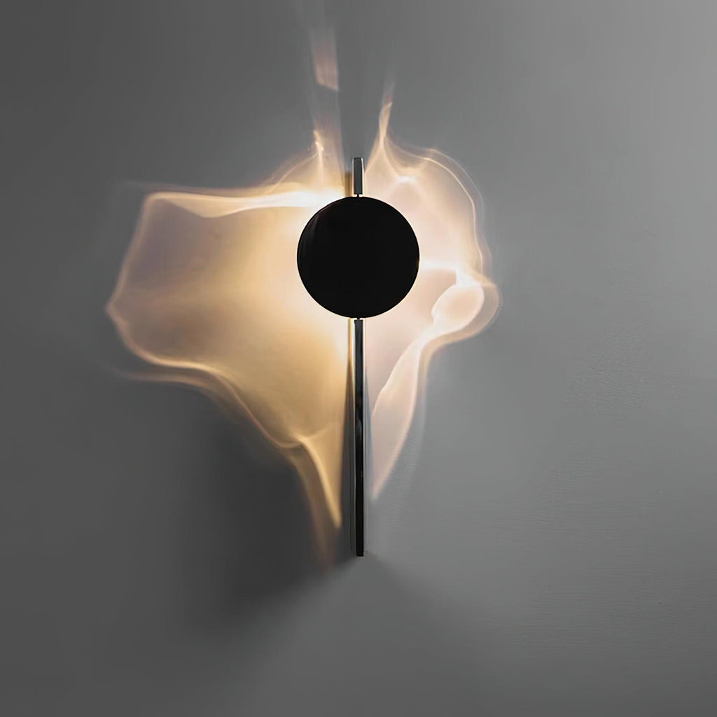 LED Wall Lamp with Creative Light and Shadow Design for Modern Home Decor & Ambient Lighting