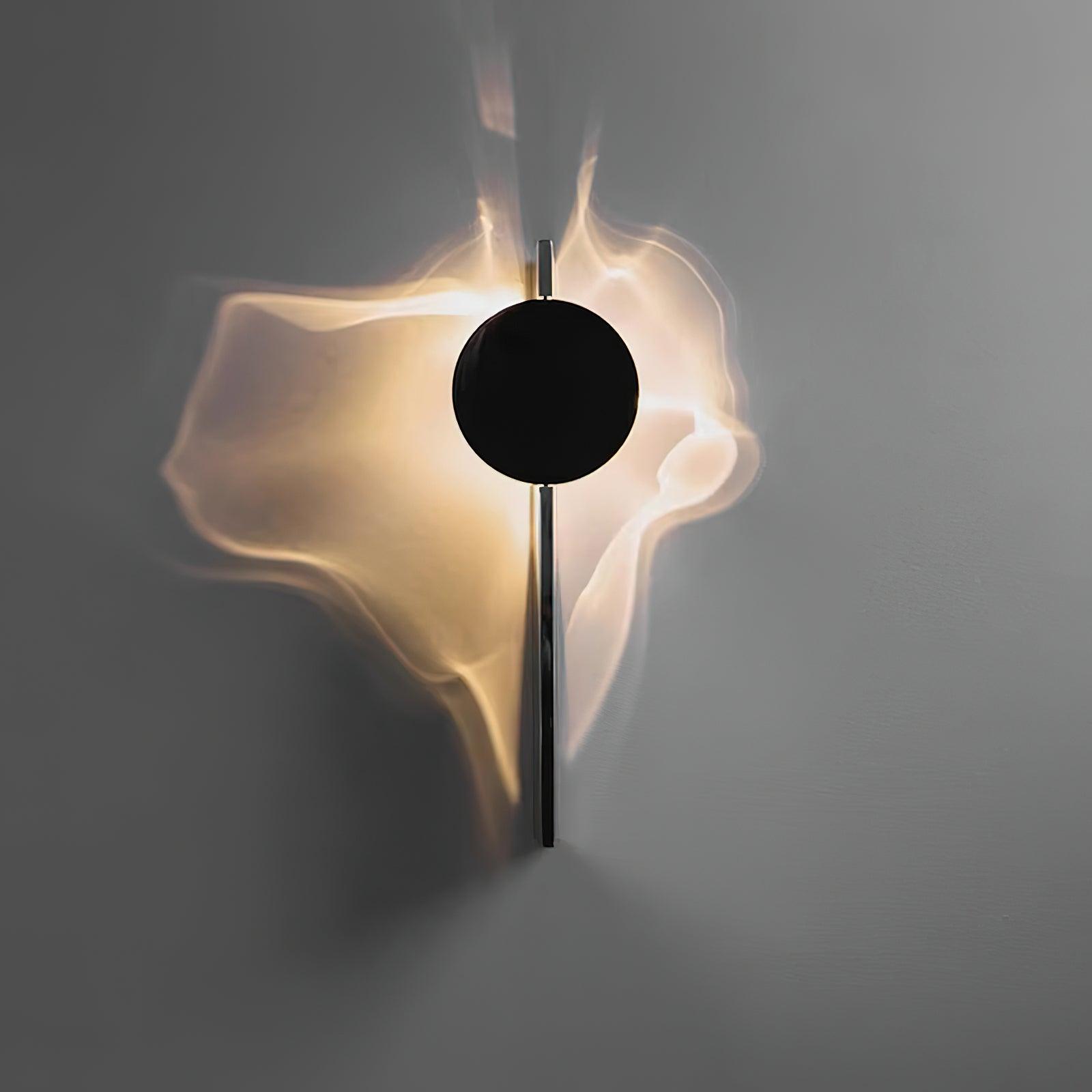 LED Wall Lamp with Creative Light and Shadow Design for Modern Home Decor & Ambient Lighting