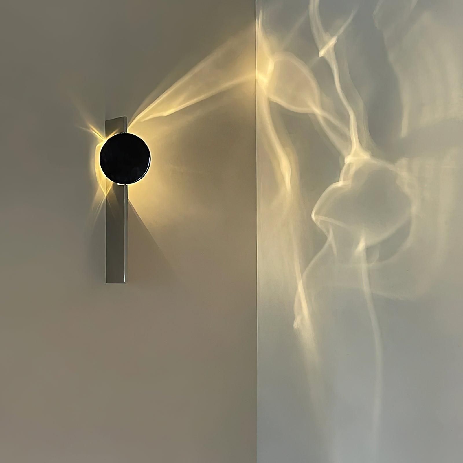 LED Wall Lamp with Creative Light and Shadow Design for Modern Home Decor & Ambient Lighting