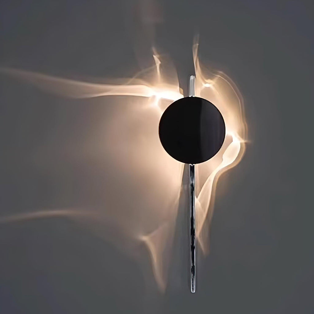 LED Wall Lamp with Creative Light and Shadow Design for Modern Home Decor & Ambient Lighting