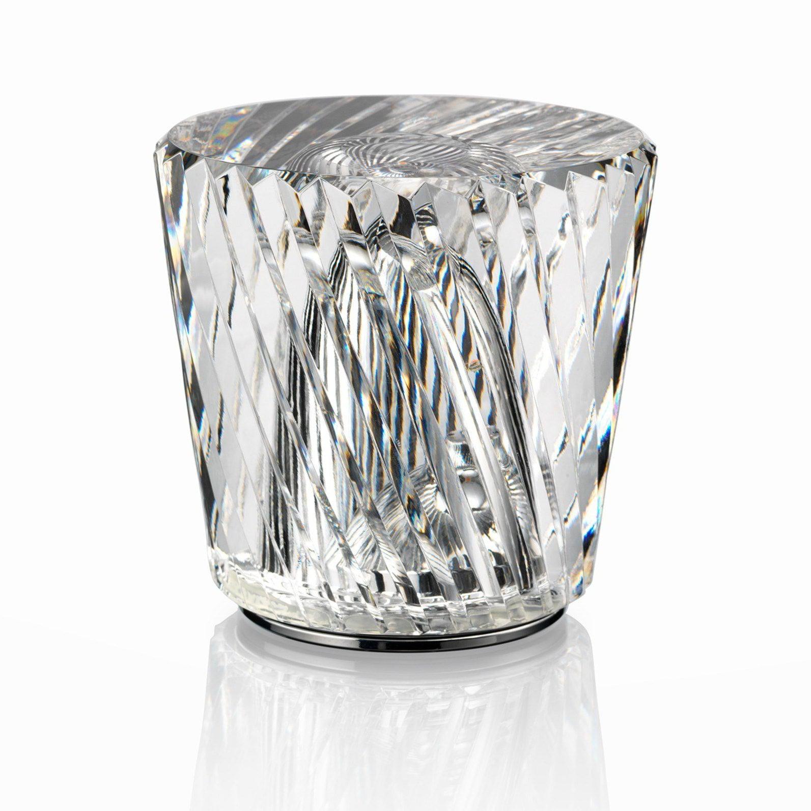 LED Crystal Diamond Table Lamp with Built-in Battery for Bedroom & Living Room Lighting
