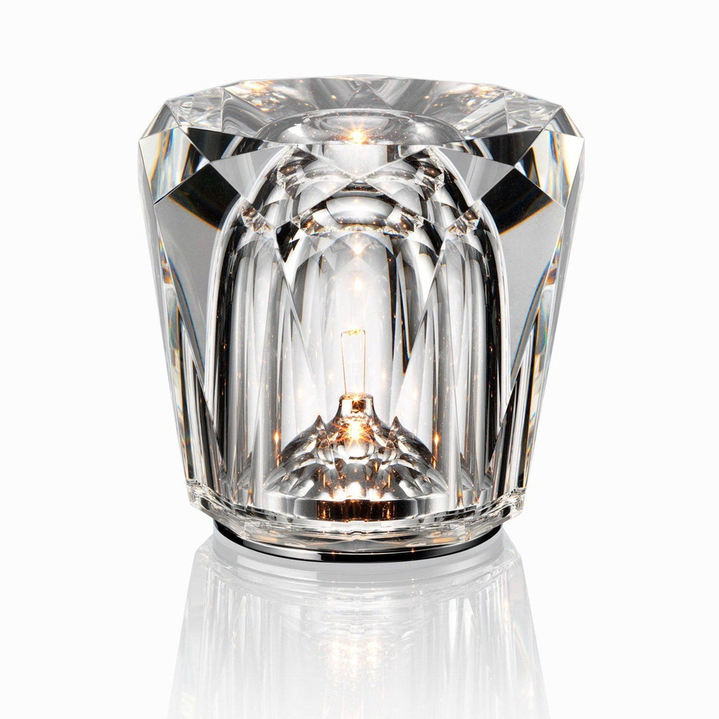 LED Crystal Diamond Table Lamp with Built-in Battery for Bedroom & Living Room Lighting