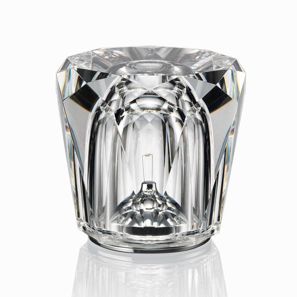 LED Crystal Diamond Table Lamp with Built-in Battery for Bedroom & Living Room Lighting