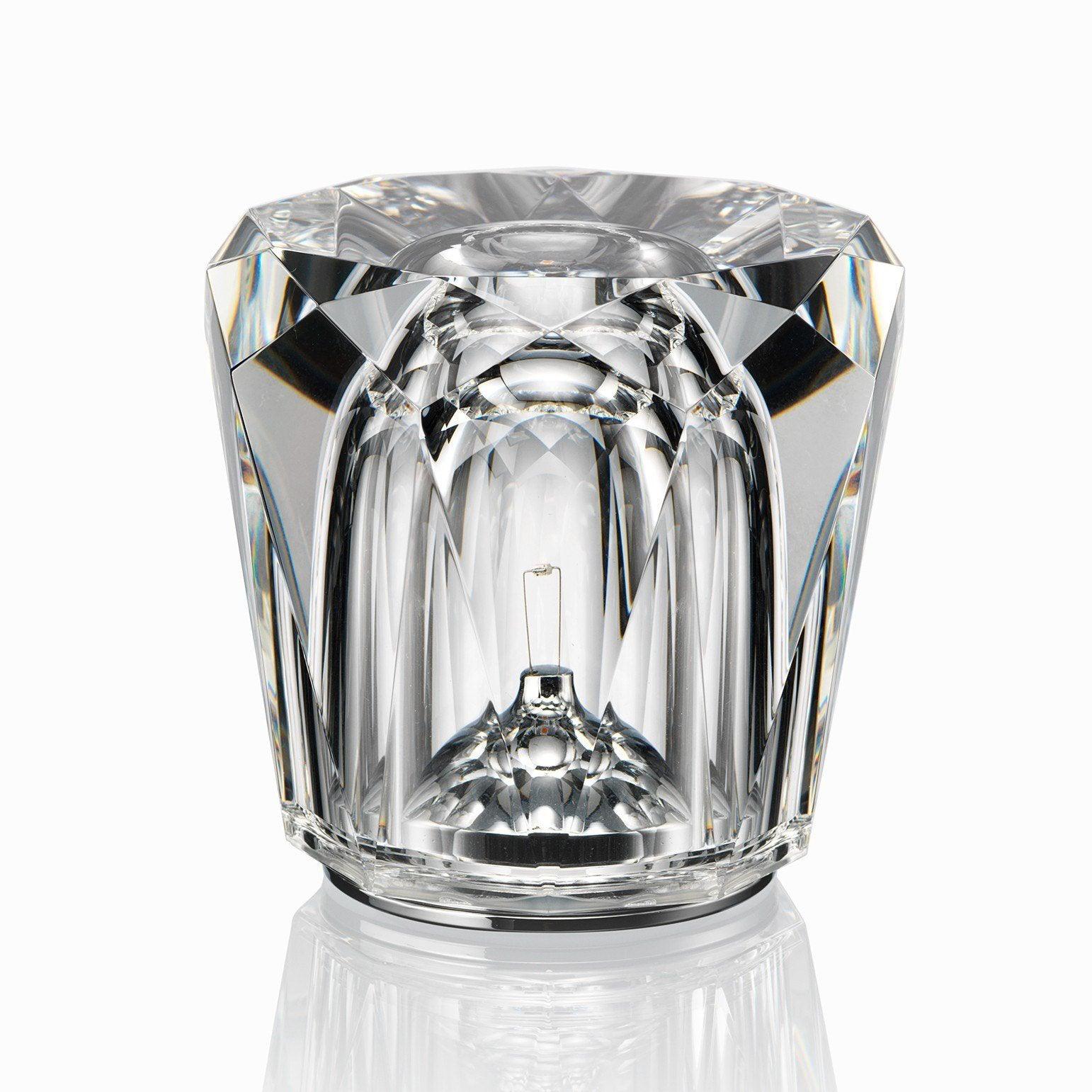 LED Crystal Diamond Table Lamp with Built-in Battery for Bedroom & Living Room Lighting