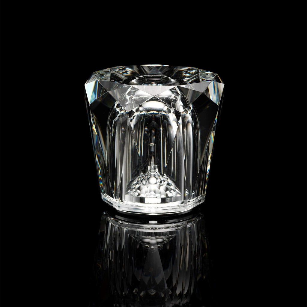 LED Crystal Diamond Table Lamp with Built-in Battery for Bedroom & Living Room Lighting