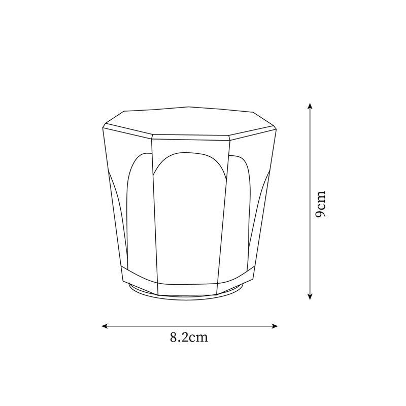 LED Crystal Diamond Table Lamp with Built-in Battery for Bedroom & Living Room Lighting