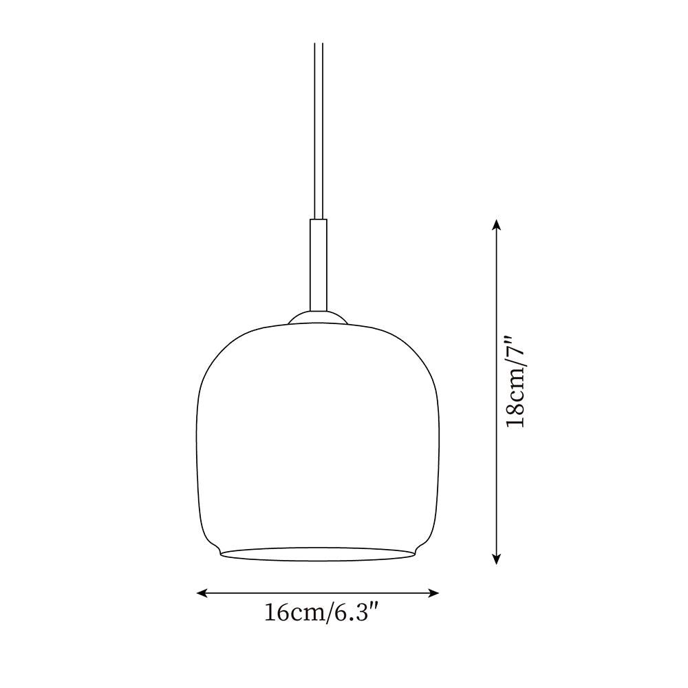 LED Pendant Lamp - Modern Adjustable Hanging Light Fixture for Kitchen Island & Dining Room Lighting