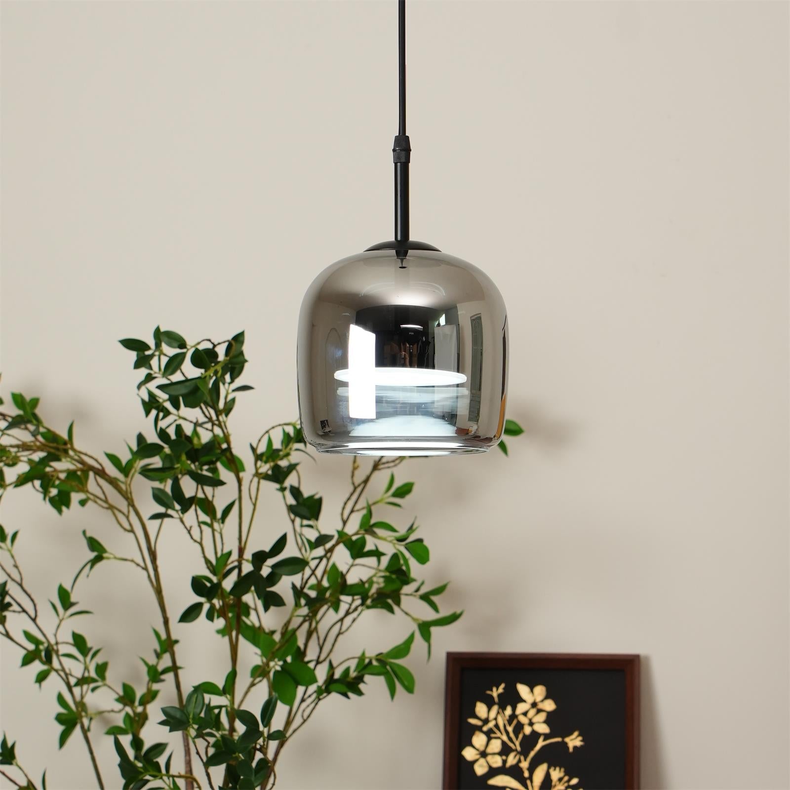 LED Pendant Lamp - Modern Adjustable Hanging Light Fixture for Kitchen Island & Dining Room Lighting