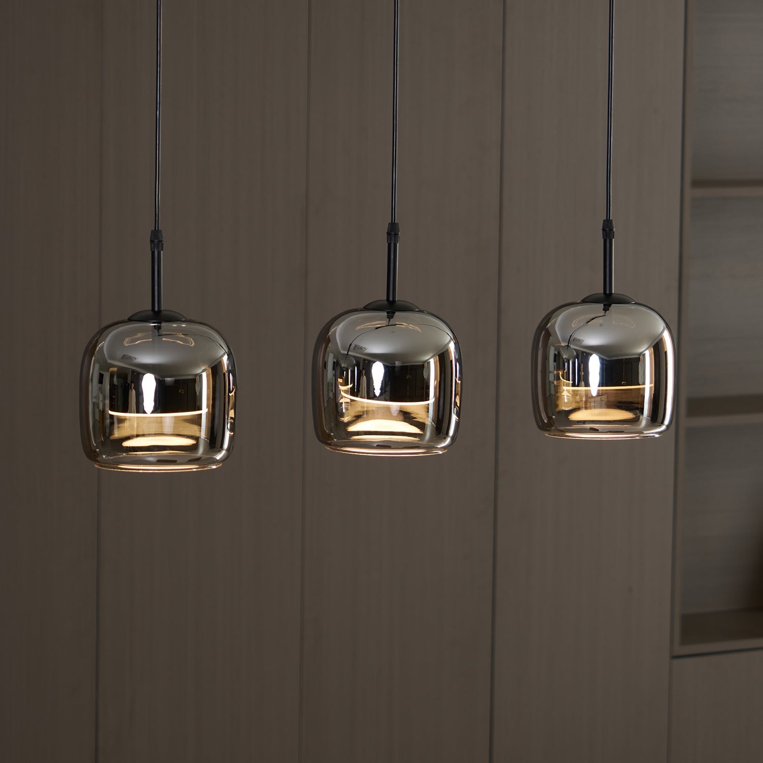 LED Pendant Lamp - Modern Adjustable Hanging Light Fixture for Kitchen Island & Dining Room Lighting