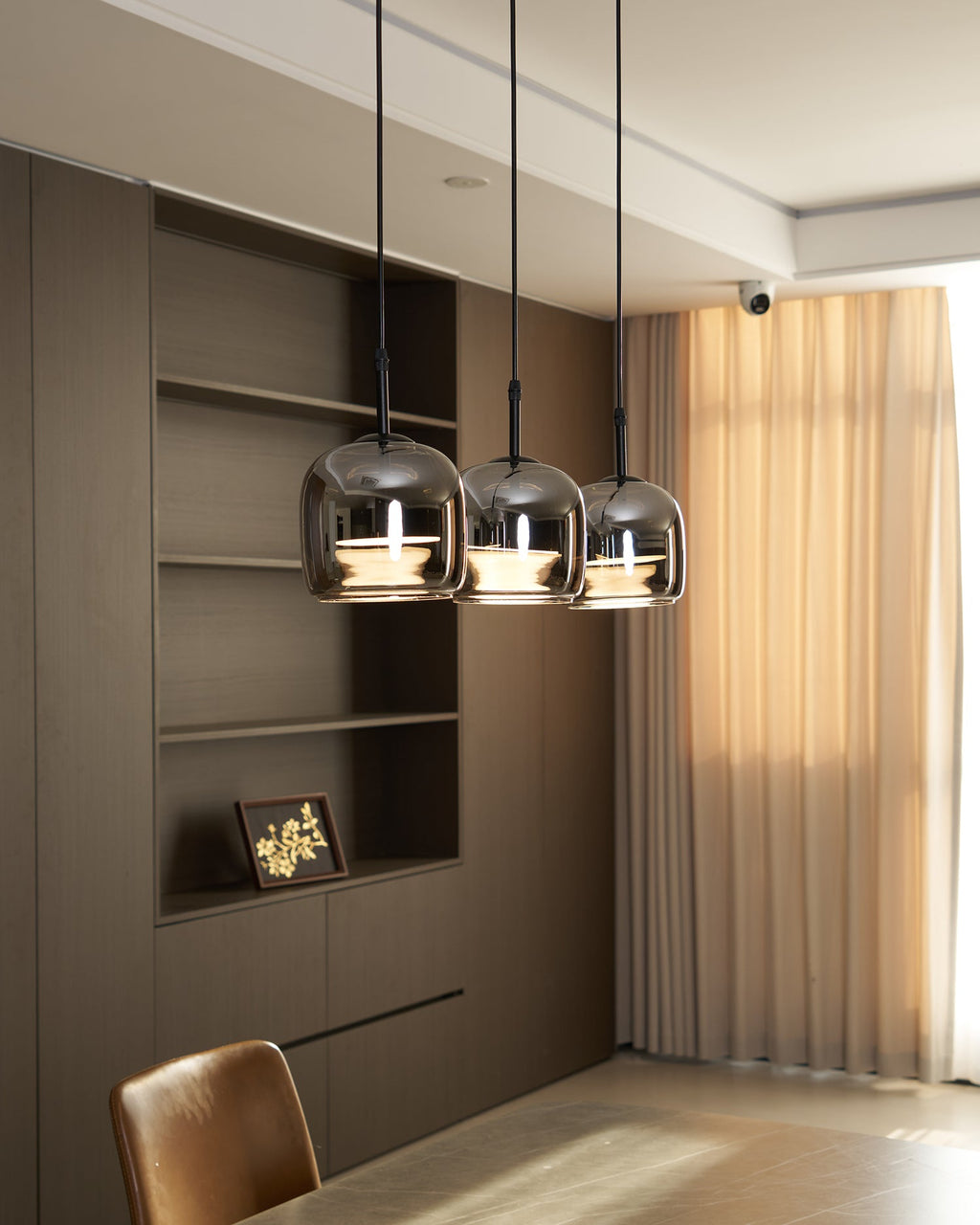 LED Pendant Lamp - Modern Adjustable Hanging Light Fixture for Kitchen Island & Dining Room Lighting