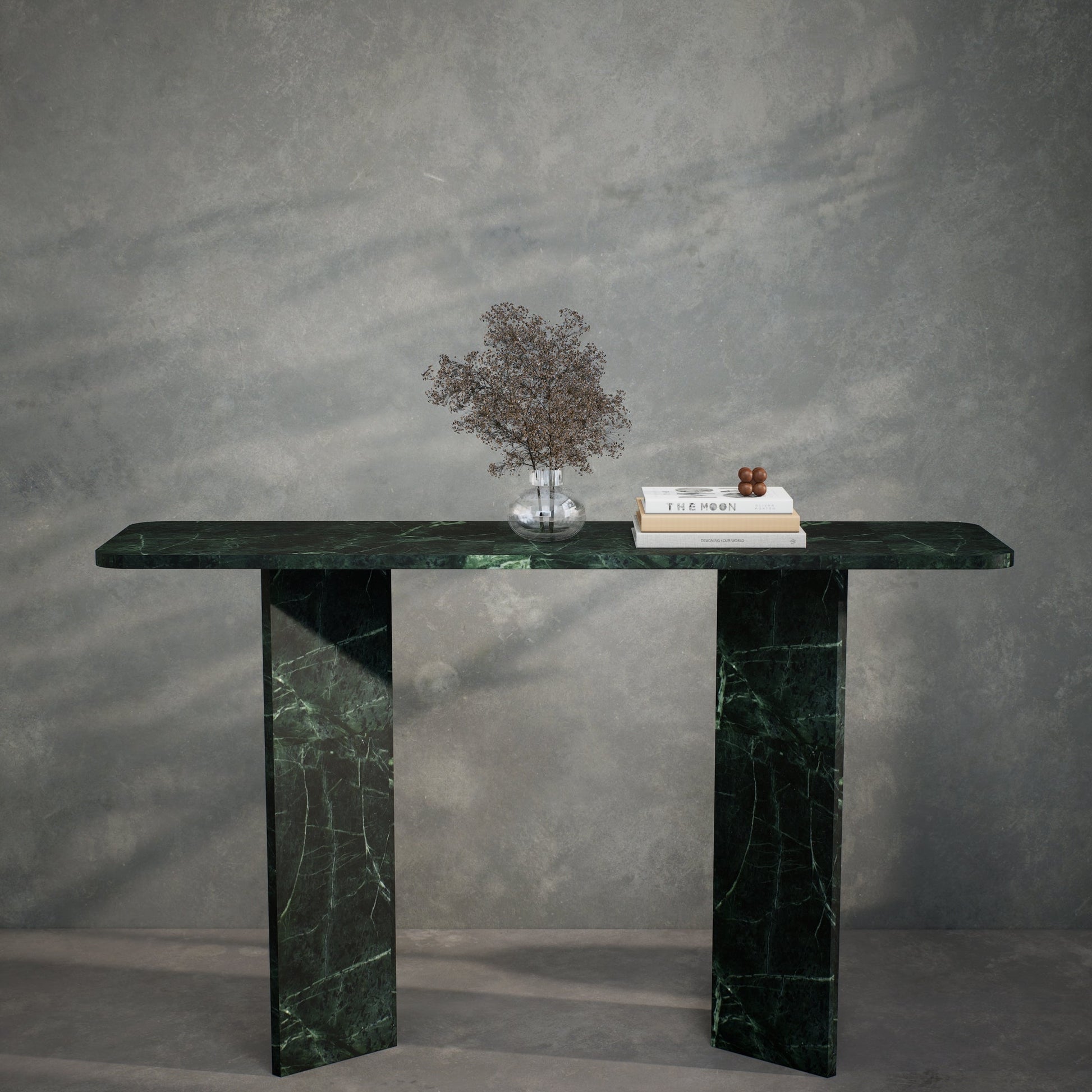 Dark Indian Green Dining Table for Modern Home Decor & Stylish Gatherings