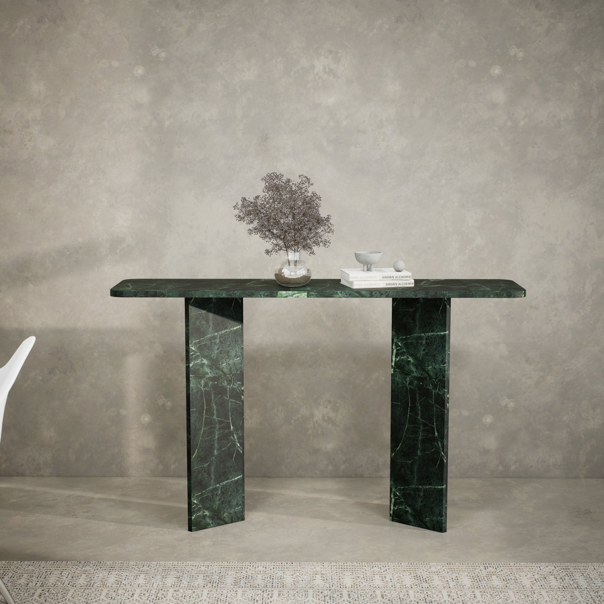 Dark Indian Green Dining Table for Modern Home Decor & Stylish Gatherings