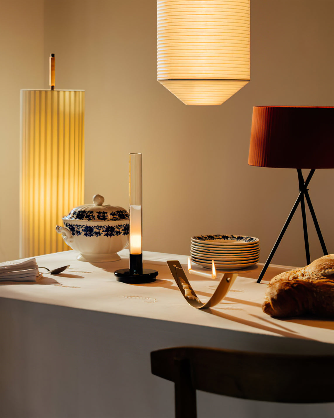 LED Floor Lamp with Adjustable Height and Modern Design for Living Room & Bedroom Lighting