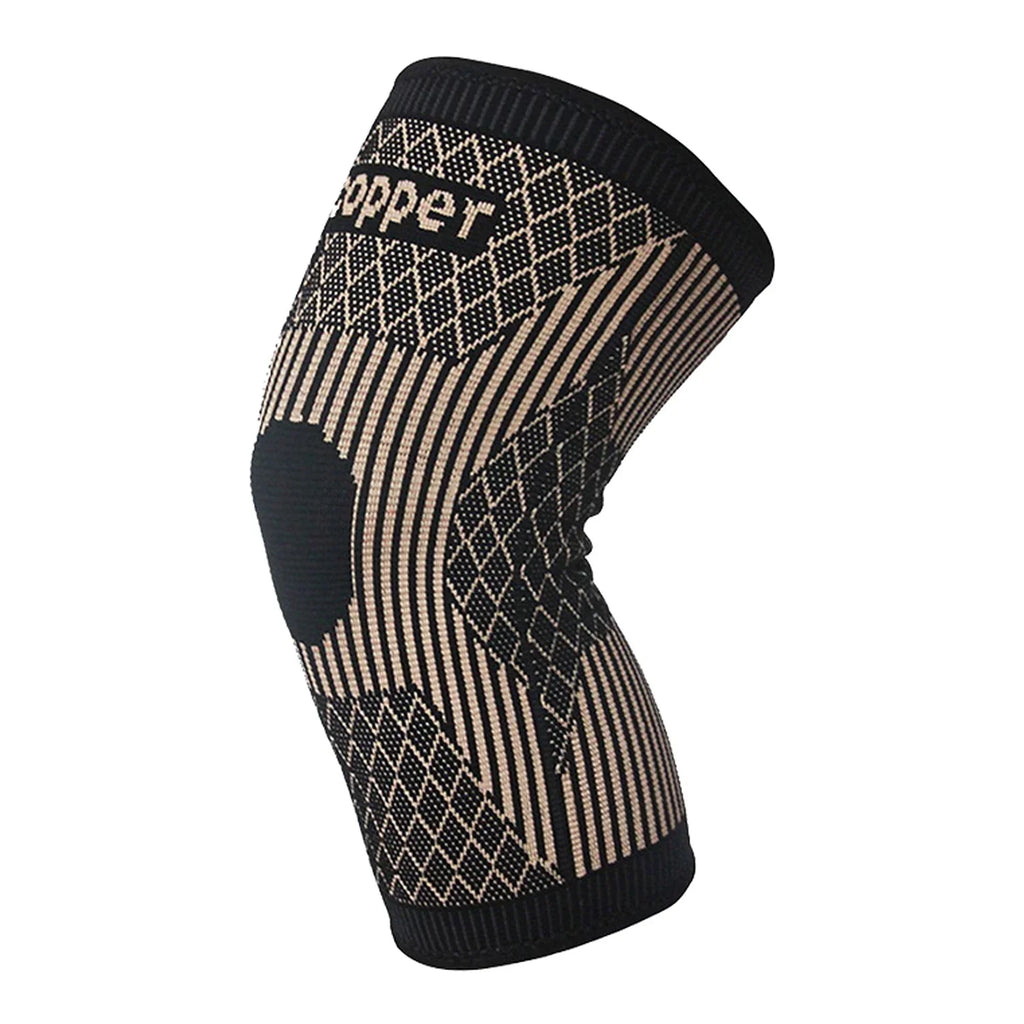Copper Knee Compression Sleeve | Pain Relief & Joint Support | Breathable & Flexible Fit