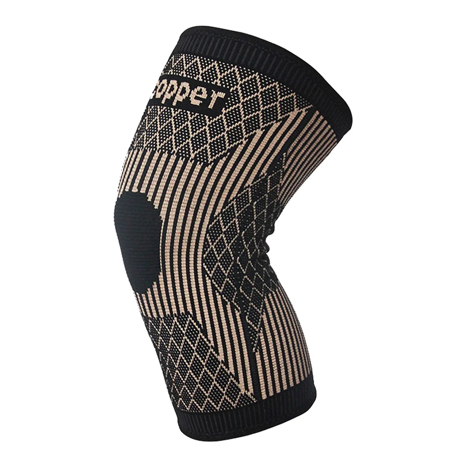 Copper Knee Compression Sleeve | Pain Relief & Joint Support | Breathable & Flexible Fit