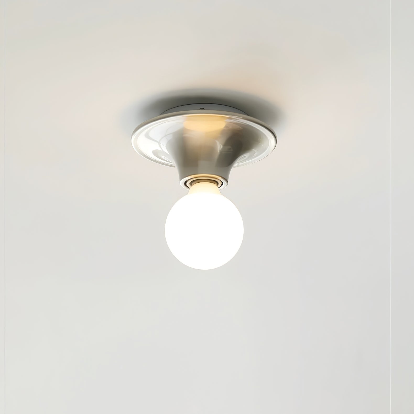 Eclipta Wall Sconce | Metal & Glass, Minimalist Design for Indoor Use in Modern Interiors