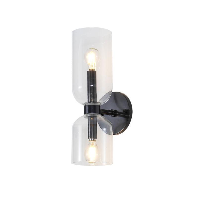 Edie Wall Lamp | Opal Glass Shade, Metal Body & Ideal for Indoor Use in Modern Spaces