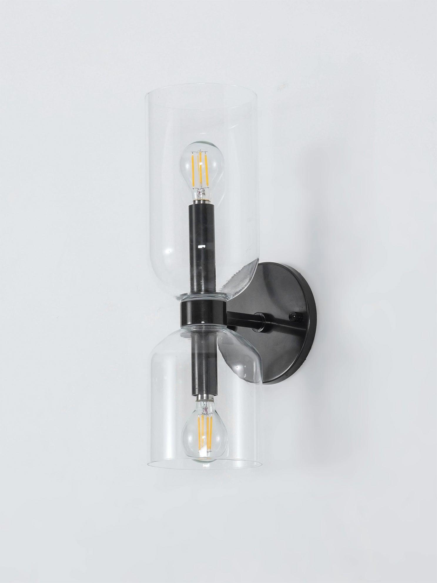 Edie Wall Lamp | Opal Glass Shade, Metal Body & Ideal for Indoor Use in Modern Spaces