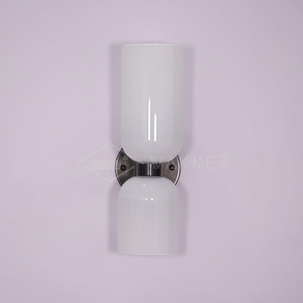 Edie Wall Lamp | Opal Glass Shade, Metal Body & Ideal for Indoor Use in Modern Spaces