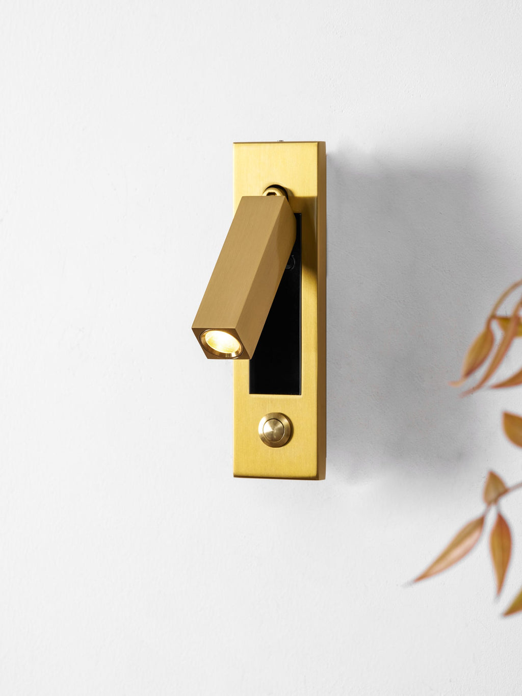 LED Bedside Reading Light | Adjustable Head, Dimmable & Space-Saving for Modern Bedrooms
