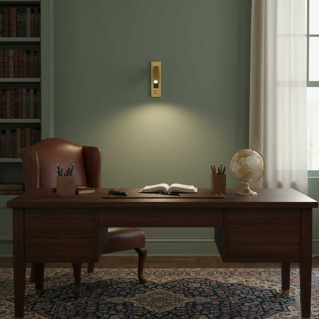 LED Bedside Reading Light | Adjustable Head, Dimmable & Space-Saving for Modern Bedrooms
