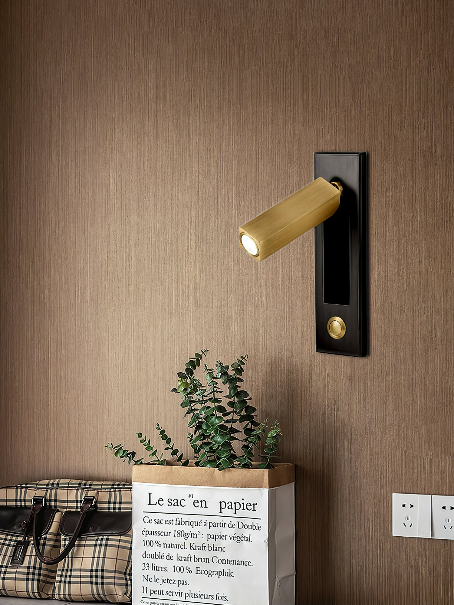 LED Bedside Reading Light | Adjustable Head, Dimmable & Space-Saving for Modern Bedrooms