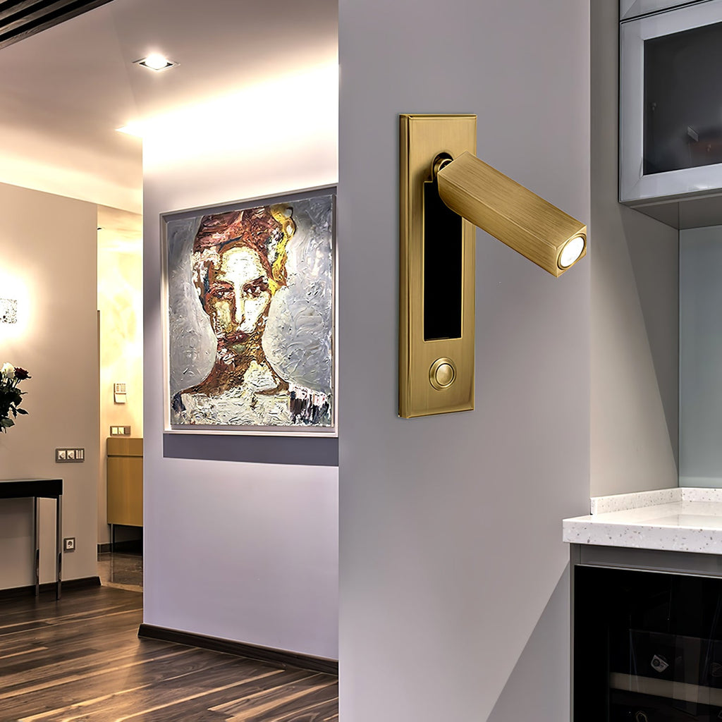 LED Bedside Reading Light | Adjustable Head, Dimmable & Space-Saving for Modern Bedrooms
